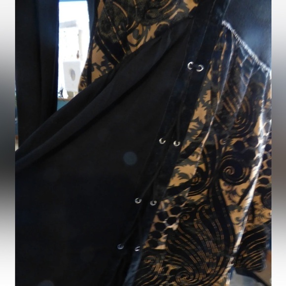 Joe Browns, Devore Panels, Lace & Lace-Up Dress, Exquisite, Excellent Condition - Picture 9 of 11